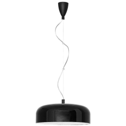 Φωτιστικό Οροφής Bowl L 5077 Black-White Nowodvorski Μέταλλο