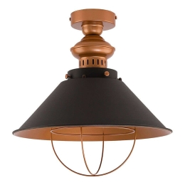 Φωτιστικό Οροφής Garret I 9247 Chocolate-Copper Nowodvorski Μέταλλο