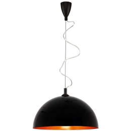 Φωτιστικό Οροφής Hemisphere L 4844 Black-Gold Nowodvorski Μέταλλο