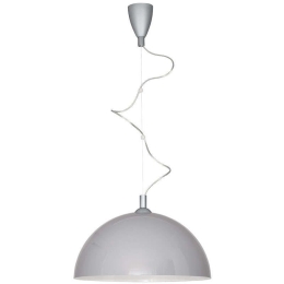 Φωτιστικό Οροφής Hemisphere L 5073 Grey-White Nowodvorski Μέταλλο