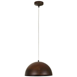 Φωτιστικό Οροφής Hemisphere Rust I S 6367 Brown Nowodvorski Μέταλλο