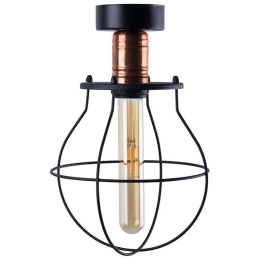 Φωτιστικό Οροφής Manufacture I 9741 Black-Copper Nowodvorski Μέταλλο