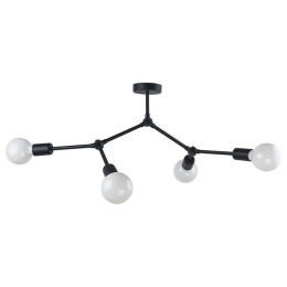 Φωτιστικό Οροφής Twig IV 9140 Black Nowodvorski Μέταλλο