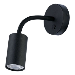 Φωτιστικό Τοίχου Eye Flex S 9068 Black Nowodvorski Μέταλλο
