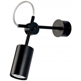 Φωτιστικό Τοίχου Eye I 6842 Black Nowodvorski Μέταλλο