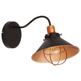 Φωτιστικό Τοίχου Garret I 6442 Chocolate-Copper Nowodvorski Μέταλλο