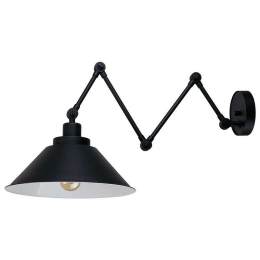 Φωτιστικό Τοίχου Pantograph 9126 Black-White Nowodvorski Μέταλλο