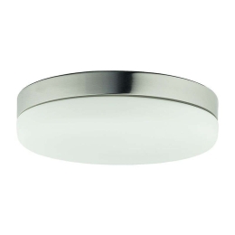 Φωτιστικό Οροφής - Πλαφονιέρα Kasai Sensor 8828 Satin Nickel Nowodvorski Μέταλλο,Γυαλί