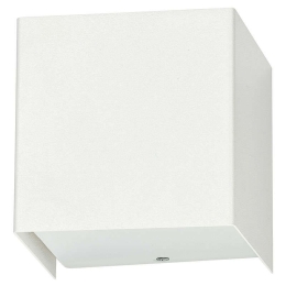 Φωτιστικό Τοίχου - Απλίκα Cube 5266 White Nowodvorski Μέταλλο,Γυαλί