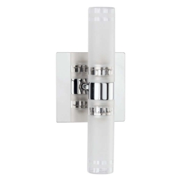 Φωτιστικό Τοίχου Baltic II 3350 Chrome Nowodvorski Μέταλλο,Γυαλί