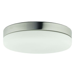 Φωτιστικό Οροφής - Πλαφονιέρα Kasai 9491 Satin Nickel Nowodvorski Μέταλλο,Γυαλί