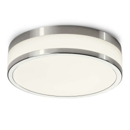 Φωτιστικό Οροφής - Πλαφονιέρα Malakka Led 9501 Chrome Nowodvorski Μέταλλο,Γυαλί