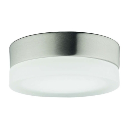 Φωτιστικό Οροφής - Πλαφονιέρα Tugela 9493 Satin Nickel Nowodvorski Μέταλλο,Γυαλί