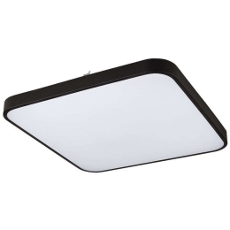 Φωτιστικό Οροφής - Πλαφονιέρα Agnes Square Led 32W 9170 Black Nowodvorski Μέταλλο,Πλαστικό