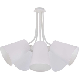 Φωτιστικό Οροφής Flex Shade V 9277 White Nowodvorski Μέταλλο,Ύφασμα