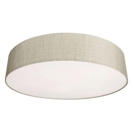 Φωτιστικό Οροφής - Πλαφονιέρα Turda VII 8960 Grey-Silver Nowodvorski Μέταλλο,Ύφασμα