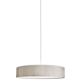 Φωτιστικό Οροφής Turda IV 8947 Grey-Silver Nowodvorski Μέταλλο,Ύφασμα