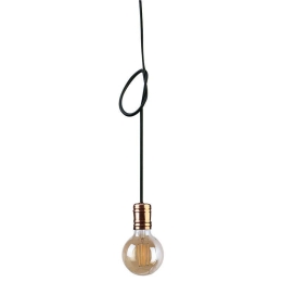 Φωτιστικό Οροφής Cable I 9747 Black-Copper Nowodvorski Πλαστικό