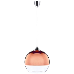 Φωτιστικό Οροφής Globe I S 5763 Copper Nowodvorski Πλαστικό, Γυαλί