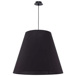 Φωτιστικό Οροφής Moss 9737 Black Nowodvorski Μέταλλο,Ύφασμα