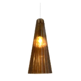 Φωτιστικό Οροφής Cono/C 4233 12x38/350cm 1xE14 Brown Sikrea Γυαλί