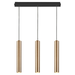 Φωτιστικό Οροφής - Ράγα Eye 7863 3x10W GU10 Solid Brass Nowodvorski Μέταλλο