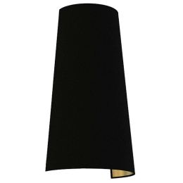Φωτιστικό Τοίχου - Απλίκα Faro 8041 1xE27 max 40W Black-Gold Nowodvorski Μέταλλο,Ύφασμα