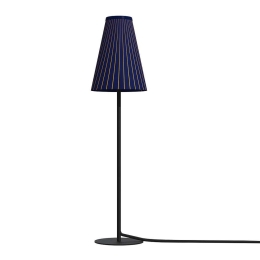 Φωτιστικό Επιτραπέζιο Trifle 8075 1xG9 max 10W Blue-Black Nowodvorski Αλουμίνιο, Ύφασμα