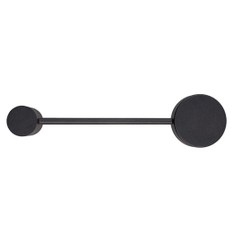 Φωτιστικό Τοίχου - Απλίκα Orbit S 7806 1xGX53 max 8W Black Nowodvorski Μέταλλο