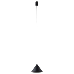 Φωτιστικό Οροφής Zenith S 7996 1xGU10 max 35W Black Nowodvorski Μέταλλο