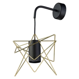 Φωτιστικό Τοίχου - Απλίκα Gstar 8285 1xGU10 max 10W Black-Solid Brass Nowodvorski Μέταλλο