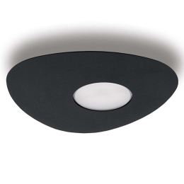 Φωτιστικό Οροφής - Πλαφονιέρα Organic 8303 1xGX53 12W 20,5cm Black Nowodvorski Μέταλλο