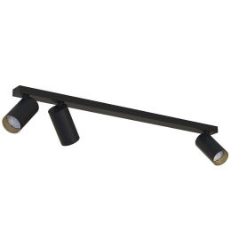 Φωτιστικό Οροφής - Σποτ Mono 7767 3xGU10 10W Black-Gold Nowodvorski Metal, Plastic