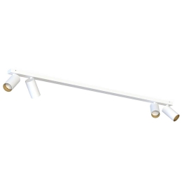 Φωτιστικό Οροφής - Σποτ Mono 7776 4xGU10 10W White-Gold Nowodvorski Metal, Plastic
