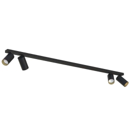 Φωτιστικό Οροφής - Σποτ Mono 7768 4xGU10 10W Black-Gold Nowodvorski Metal, Plastic