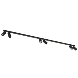 Φωτιστικό Οροφής - Σποτ Mono 7844 6xGU10 10W Black Nowodvorski Μέταλλο,Πλαστικό