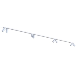 Φωτιστικό Οροφής - Σποτ Mono 7752 8xGU10 10W 2X200 White Nowodvorski Μέταλλο,Πλαστικό