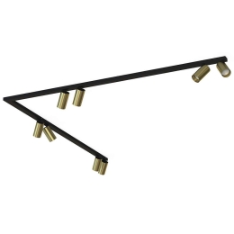 Φωτιστικό Οροφής - Σποτ Mono Corner 7755 8xGU10 10W 2X150 Solid Brass Nowodvorski Μέταλλο,Πλαστικό
