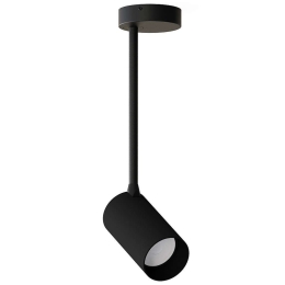Φωτιστικό Οροφής - Σποτ Mono Long S 7727 1xGU10 10W Black Nowodvorski Μέταλλο,Πλαστικό