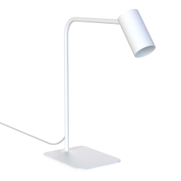Φωτιστικό Επιτραπέζιο Mono Biurkowa 7703 1xGU10 10W White Nowodvorski Μέταλλο,Πλαστικό