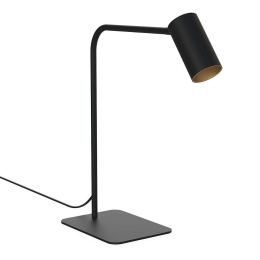 Φωτιστικό Επιτραπέζιο Mono Biurkowa 7716 1xGU10 10W Black-Gold Nowodvorski Μέταλλο,Πλαστικό