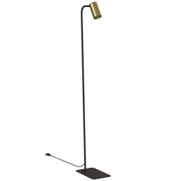 Φωτιστικό Δαπέδου Mono 7711 1xGU10 10W 120cm Solid Brass Nowodvorski Μέταλλο,Πλαστικό