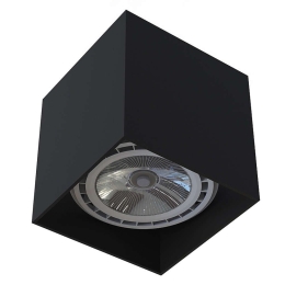 Φωτιστικό Οροφής - Σποτ Cobble 7790 1xGU10 75W Black Nowodvorski Αλουμίνιο