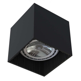 Φωτιστικό Οροφής - Σποτ Groove 7792 1xGU10 75W Black Nowodvorski Αλουμίνιο