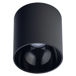 Φωτιστικό Οροφής - Σποτ Point Tone 8225 1xGU10 10W Black Nowodvorski Μέταλλο,Πλαστικό
