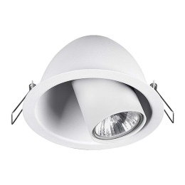 Φωτιστικό Οροφής - Σποτ Dot 9378 Χωνευτό 1xGU10 35W White Nowodvorski Μέταλλο