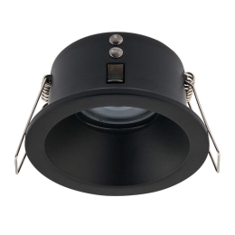 Φωτιστικό Οροφής - Σποτ Charlie 8367 1xGU10 15W Black Nowodvorski Αλουμίνιο,Γυαλί