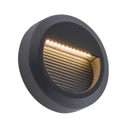 Φωτιστικό Τοίχου - Απλίκα Sidewalk 8147 Round Φ11cm 1,6W Led Nowodvorski