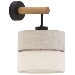 Φωτιστικό Τοίχου - Απλίκα Eco 5776 1xΕ27 15W 25x30cm Beige TK Lighting