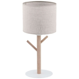 Φωτιστικό Επιτραπέζιο Albero Linen 5573 1xΕ27 15W Φ20cm 39cm Beige TK Lighting